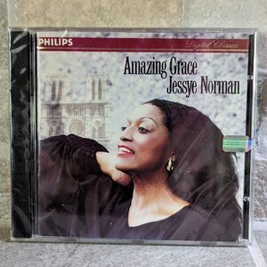 NEW JESSYE NORMAN: AMAZING GRACE, SPIRITUAL 1991 REISSUE PHILLIPS CD